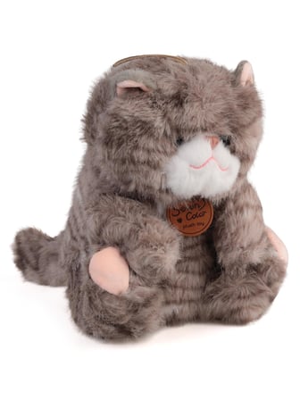 Can Oyuncak Peluş Oyuncak 25 Cm Oturan Kedi - Standart