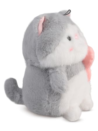 Can Oyuncak Peluş Oyuncak 25 Cm Balık Tutan Kedi - Standart