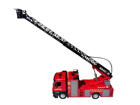 Sürtmeli Sesli Metal Su Atan İtfaiye Aracı (Metal Araç Kafası)