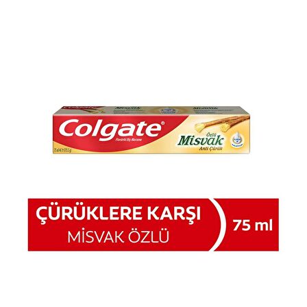 Colgate Misvak Aromalı Tam Koruma Diş Macunu 75 ml 