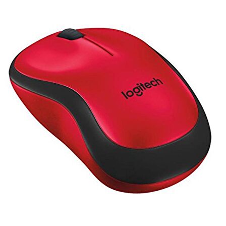 Logitech Silent M220 Kırmızı 910-004880 Wireless Optik Mouse