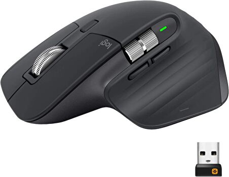 Logitech MX Master 3S - wireless mouse, black