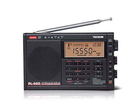 Tecsun PL-680 Dijital Stereo Radyo FM/MW/SBB/PLL