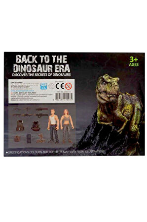 Seçtim Aldım Dinozor Set Erkek Figürlü 3