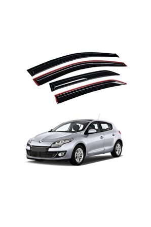 Renault Megane 3 HB Cam Rüzgarlığı 2010-2016 Arası 4 Lü