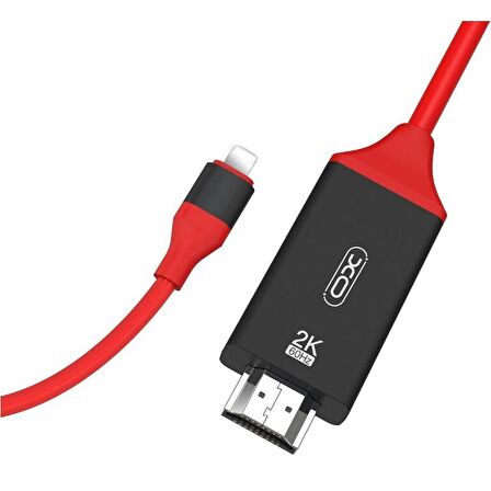 XO-GB006 HDMI Kablo Lightning to HDMI 2K 60Hz 1.8M