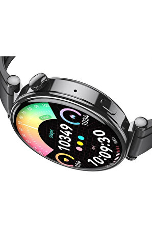 GT4 Mini Akıllı Saat,1.3'' Ekran,BT 5.3,Kalp Atış Ölçer,Adım Sayar,Kalori Takip,Kablosuz Şarj,200mAh