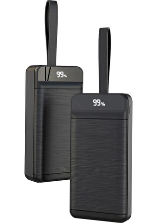 Xo XO-PR158 50.000 Mah Dijital Göstergeli 22.5W Taşınabilir Şarj Aleti Powerbank