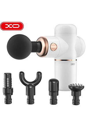 Akıllı Masaj Tabancası|3000mAh,4 Kademeli,40W,Sessiz Çalışma(55dB),4 Değiştirilebilir Masaj Başlığı