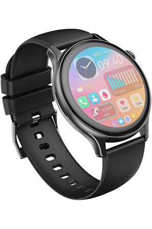 -J6 Akıllı Saat, 1.43 inç AMOLED Ekran, Bluetooth 5.3, Çağrı Özellikli,Sağlık İzleme