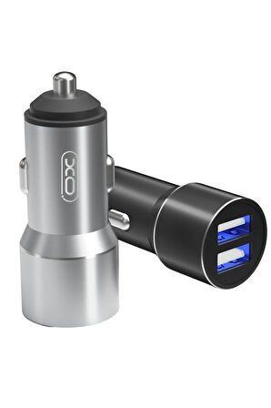 CC30 Araç Şarj Cihazı 12W–Evrensel2xUSB-A Girişli Şarj Adaptörü,Aşırı Akım,Voltaj ve Isınma Koruması