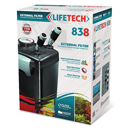 Life Tech Filtre Siyah Kova İçi Dolu 1200 LH