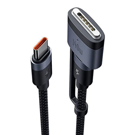 CA-0140 2'si 1 arada 240W/140W USB-C - USB-C+ Magsafe 3 Kablosu 2m