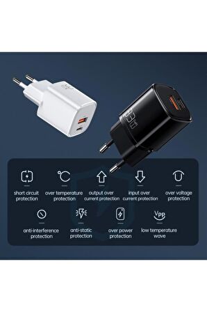 Mcdodo CH-0151 Type-C 33 Watt Hızlı Şarj Aleti Siyah