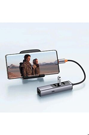 Mcdodo HU-1120 100W 1TypeC 4USB 3.0 Çoklayıcı Adaptör - Gri