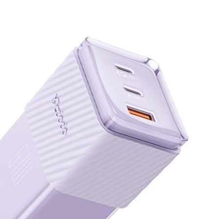 Mcdodo CH-1502 67W GaN 5 Mini 2xType-C 1xUSB Girişli Hızlı Şarj Aleti