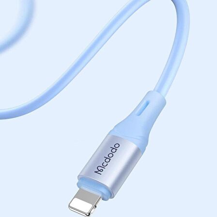 Mcdodo CA-1834 36W Usb İphone Hızlı Data-Şarj Kablo 1.2m-Mavi