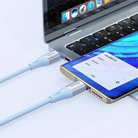 Mcdodo CA-1863 Typec To İphone PD 36W Hızlı Data-Şarj Kablo 1.2m Mor