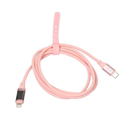 Mcdodo CA-1931 Typec İphone 36W Hızlı Data Şarj Kablo 1.2m - Pembe