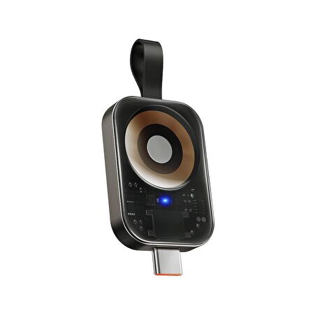 Mcdodo Mcdodo Ch-2062 Apple Watch Uyumlu Typec Kablosuz Şarj Cihazı - Siyah