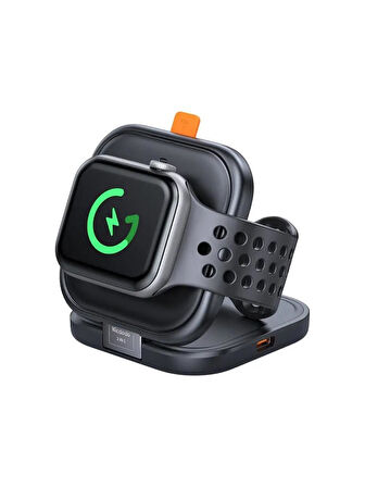 Mcdodo CH-2160 15W 2'si 1 Arada Katlanır Stand Manyetik Kablosuz Şarj