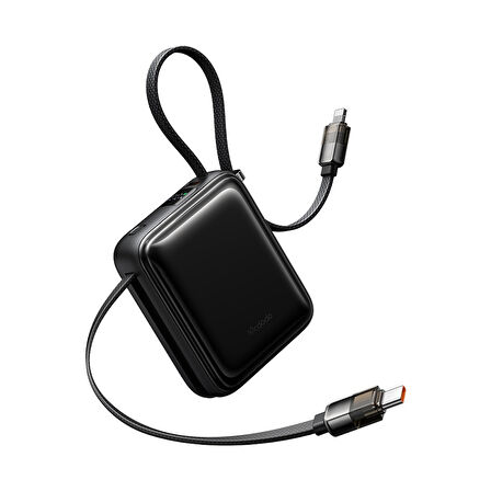 Mcdodo MC-2550 10000mAh 22.5W Dahili Kablolu Mini Powerbank