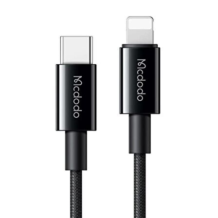 Mcdodo CA-2761 Typec İphone 36W HIZLI Data Şarj Kablo 1.2m - Siyah