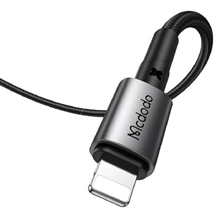 Mcdodo CA-2850 36W TypeC İphone Hızlı Şarj Data Kablo 1.2m-Siyah
