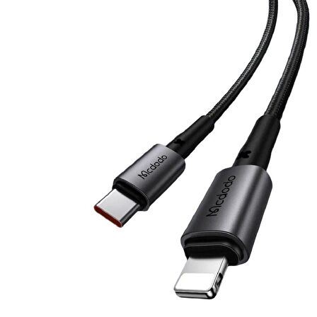 Mcdodo CA-2850 36W TypeC İphone Hızlı Şarj Data Kablo 1.2m-Siyah