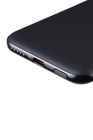 Mcdodo MC-2931 MetaAir 20W 5000mAh Ultra İnce Metal Manyetik Kablosuz Powerbank Siyah