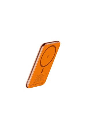Mcdodo MC-2932 MetaAir 20W 5000mAh Ultra İnce Metal Manyetik Kablosuz Powerbank Turuncu
