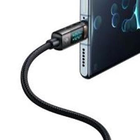 Mcdodo CA-3610 100W TypeC TypeC Hızlı Şarj Data Kablo 1.2m-Siyah