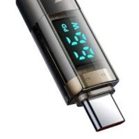Mcdodo CA-3610 100W TypeC TypeC Hızlı Şarj Data Kablo 1.2m-Siyah