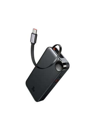 Mcdodo MC-3870 10000mAh 30w A+c Dijital Göstergeli Powerbank (Dahili Type-c Geri Çekilebilir Kablo)