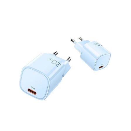 Mcdodo CH-4022 Type-C 20 Watt Hızlı Şarj Aleti Mavi
