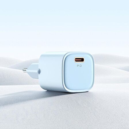 Mcdodo CH-4022 Type-C 20 Watt Hızlı Şarj Aleti Mavi