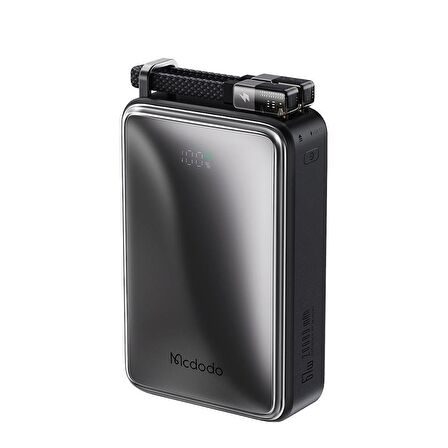 Mcdodo MC-4331 67W 20000mAh Ultra Mini Kablosuz Powerbank -Siyah