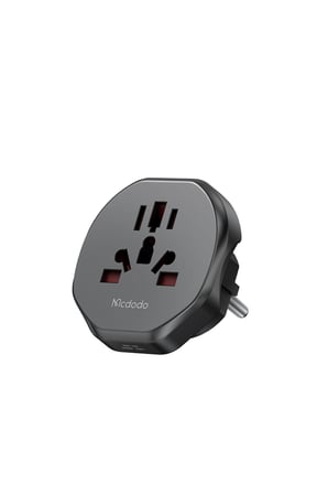 Mcdodo CP-4550 Priz Dönüştürücü Universal Seyahat Adaptörü-Siyah