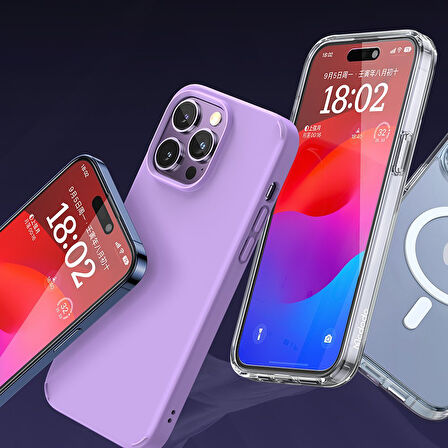 Mcdodo PF-5364 iPhone 15 Şeffaf Kırılmaz Cam