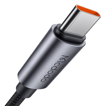 Mcdodo CA-5740 100W Typec Typec Hızlı Şarj Kablosu 1.2m - Siyah