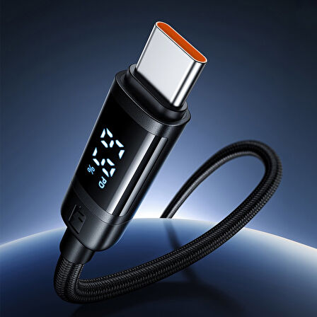 MCDODO CA-5780 1.2 M 60 W TYPE-C TO TYPE-C DİJİTAL GÖSTERGELİ KABLO