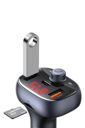 Mcdodo CC-5950 CarGo Serisi 72W Bluetooth FM Vericili Araç içi Çakmaklık Şarj Cihazı