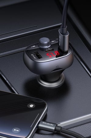 Mcdodo CC-5950 CarGo Serisi 72W Bluetooth FM Vericili Araç içi Çakmaklık Şarj Cihazı