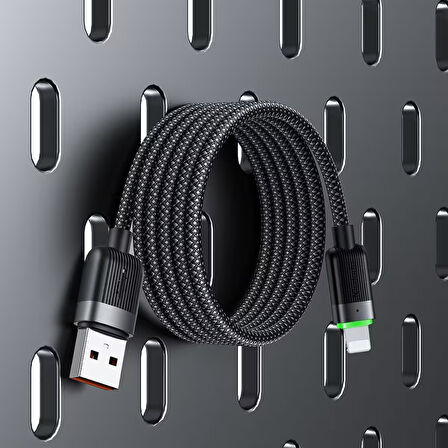 Mcdodo CA-6000 Usb iPhone Şarj Kablo 1.2M-Siyah
