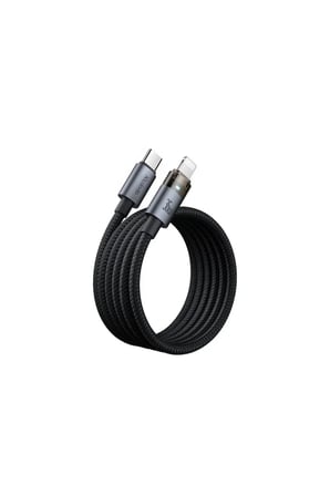 MCDODO CA-6940 TYPE-C TO LİGHTNİNG 36W 1.2m Şeffaf Kablo Şarj Işıklı