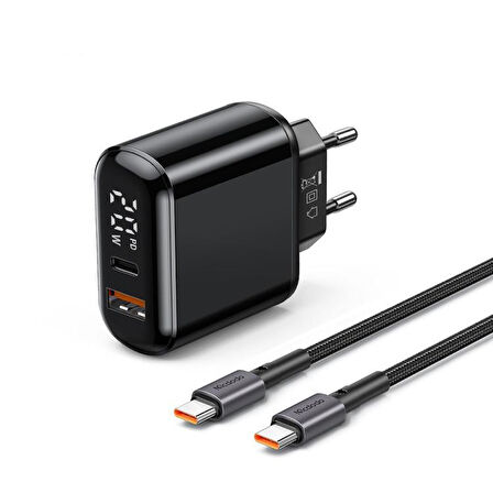 Mcdodo PD 20W USB TypeC Şarj Adaptörü ve Kablo Ch-7172