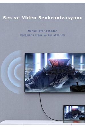 Mcdodo 4K 60Hz HDMI 2.0 Görüntü Aktarım Kablosu-2mt CA-7180