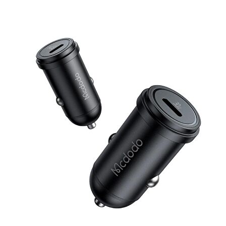 Mcdodo 30W PD TypeC Hızlı Araç Çakmak Şarj Başlığı CC-7491