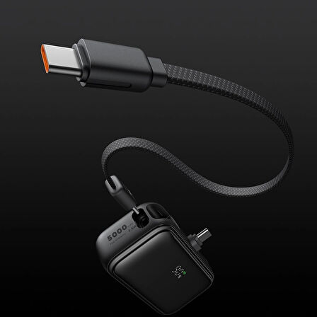 Mcdodo MC-7760 5000mAh 22.5W Dahili Kablolu Powerbank