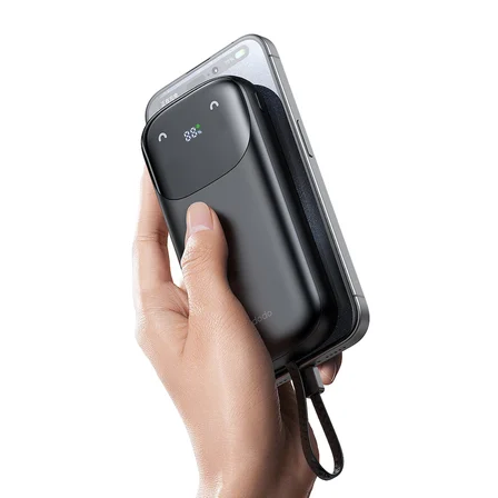 Mcdodo MC-8530 20000mAh 22.5W PD QC Hızlı Şarj Dijital Göstergeli Çoklu Kablolu Powerbank